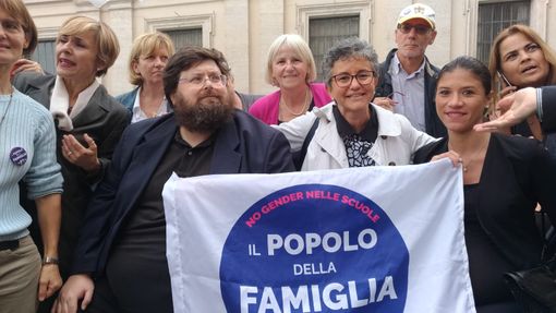 Il Popolo della Famiglia in udienza dal Papa