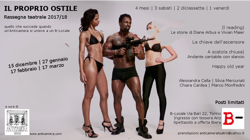 Anticamera Teatro organizza quattro eventi nel quartiere San Donato