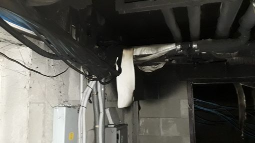 Danni da incendio in cantine