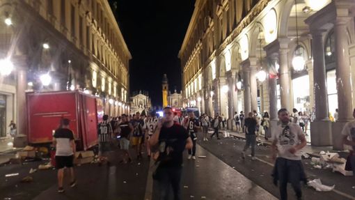 piazza san carlo - foto d'archivio