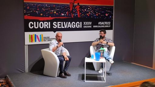 Jury Chechi al Salone del Libro