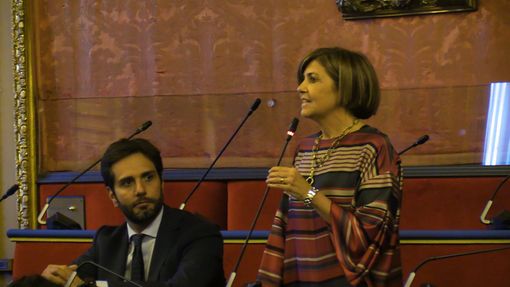 Lorenza Patriarca subentra a Fassino in Sala Rossa: "Mia professionalità al servizio di Torino" Lorenza Patriarca subentra a Fassino in Sala Rossa: "Mia professionalità al servizio di Torino"