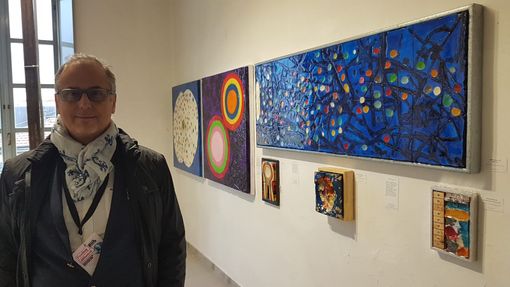 Polistirene espanso oltre il tempo e lo spazio: l'arte di Michele Revellino a Paratissima  [VIDEO]