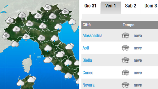 CALCIO-SPEZZATINO O RINVII IN BLOCCO? - Arriva la neve: campionati e Coppa Eccellenza, che si fa?