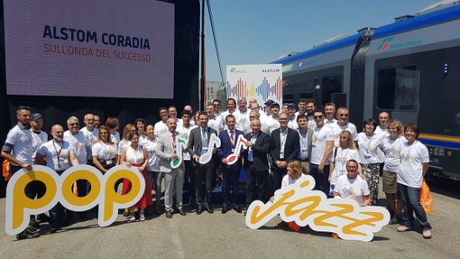 Consegnato l'ultimo treno Jazz della commessa Trenitalia