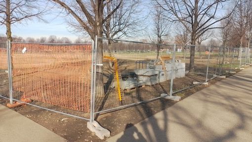 area transennata davanti al Pala Alpitour