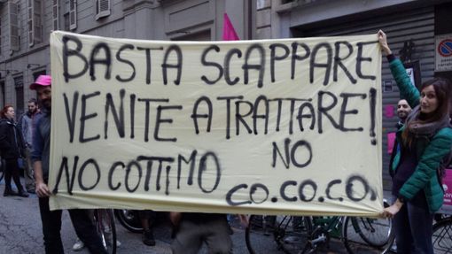 Presidio Foodora: ancora proteste da parte dei dipendenti Presidio Foodora: ancora proteste da parte dei dipendenti