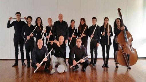 Venerdì 21 settembre a Chieri i Runnng Flutes in concerto