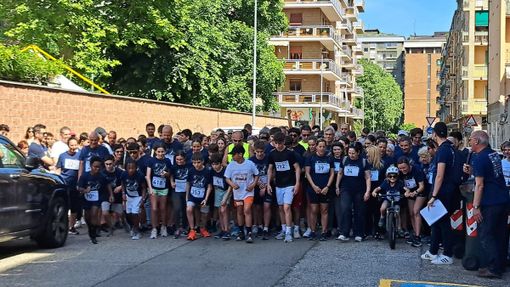 corsa podistica in città