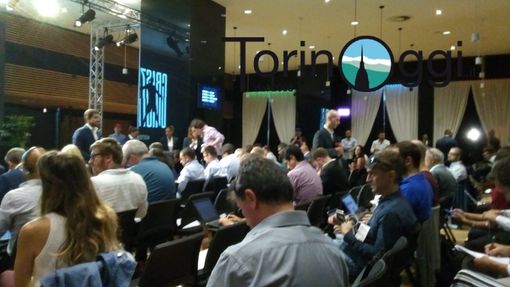 CR7, cresce l’attesa. Sala stampa “Agnelli” dello Stadium già stracolma (FOTO) CR7, cresce l’attesa. Sala stampa “Agnelli” dello Stadium già stracolma (FOTO)