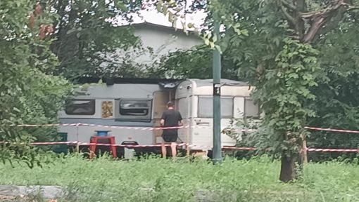 camper rom - foto di archivio