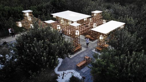 Il padiglione modulare degli studenti del Politecnico primo nella competizione cinese tra università Il padiglione modulare degli studenti del Politecnico primo nella competizione cinese tra università