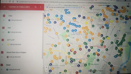 In corso Grosseto e via Potenza la posa dei binari In corso Grosseto e via Potenza la posa dei binari