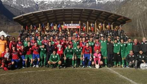 INCASSO PER LA CROCE ROSSA - Venaus-Union Bussoleno, amichevole e solidarietà