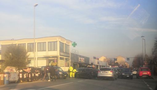 incidente in via XXV Aprile a Nichelino