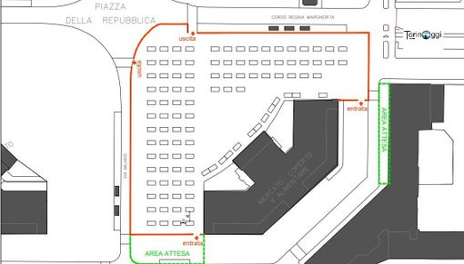 Porta Palazzo, ultima spiaggia per la riapertura: 90 banchi a rotazione settimanale Porta Palazzo, ultima spiaggia per la riapertura: 90 banchi a rotazione settimanale