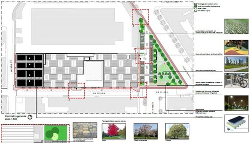 Una palestra al posto dell'ex mercato dei fiori di via Perugia Una palestra al posto dell'ex mercato dei fiori di via Perugia