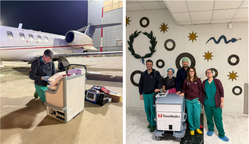 Un cuore che batte senza sosta dalla Grecia a Torino e salva una vita: nuovo trapianto record alle Molinette