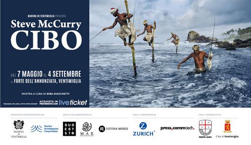 Ventimiglia, visitatori da tutto i mondo per la mostra 'Cibo' di McCurry al Forte dell'Annunziata Ventimiglia, visitatori da tutto i mondo per la mostra 'Cibo' di McCurry al Forte dell'Annunziata