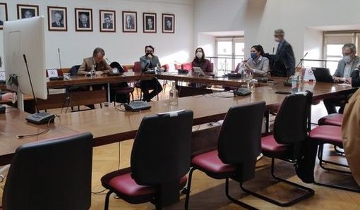 immagine della giunta comunale di oggi tratta dalla pagina Fb di Chiara Appendino immagine della giunta comunale di oggi tratta dalla pagina Fb di Chiara Appendino