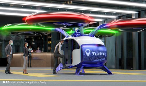 SkyGate, gli studenti torinesi dello IAAD disegnano i taxi aerei del futuro SkyGate, gli studenti torinesi dello IAAD disegnano i taxi aerei del futuro