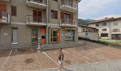 Immagine di archivio di uno sportello bancario