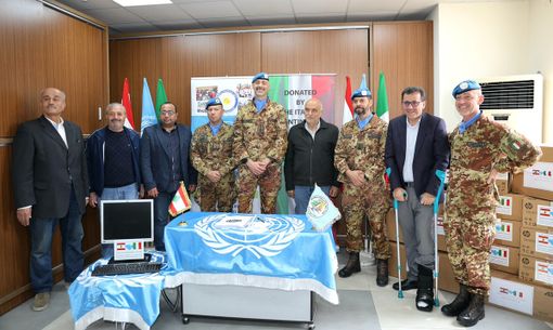 Il grande cuore degli Alpini della Taurinense batte per Tiro e per il Libano Il grande cuore degli Alpini della Taurinense batte per Tiro e per il Libano