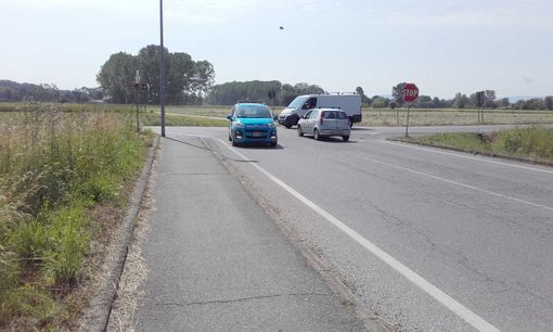Una nuova rotatoria sulla Strada Provinciale 19 del "Sedime" a San Carlo Canavese Una nuova rotatoria sulla Strada Provinciale 19 del "Sedime" a San Carlo Canavese