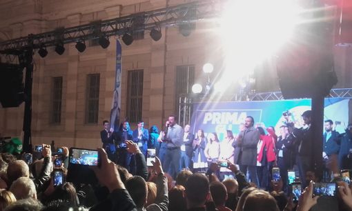 Salvini a Torino sulle note di Turandot: “Chiamparino in 5 anni non ha fatto nulla" Salvini a Torino sulle note di Turandot: “Chiamparino in 5 anni non ha fatto nulla"