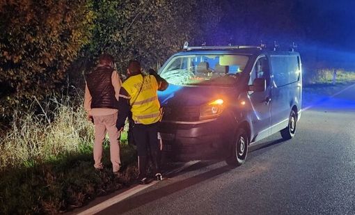 Il tratto di strada Revigliasco dove è avvenuto l'incidente il 5 novembre scorso