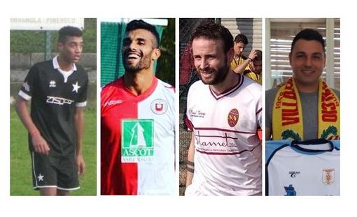 Kerroumi del Rivoli (4 gol), Rizq del Chisola, Novero della Nolese e Barison del Villafranca