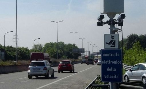 Le vie di Torino in cui saranno posizionati questa settimana gli autovelox