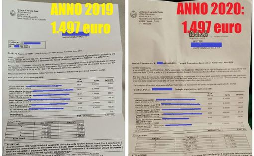 Venaria, arrivano le cartelle della Tosap. Giulivi: "Un'amara sorpresa"