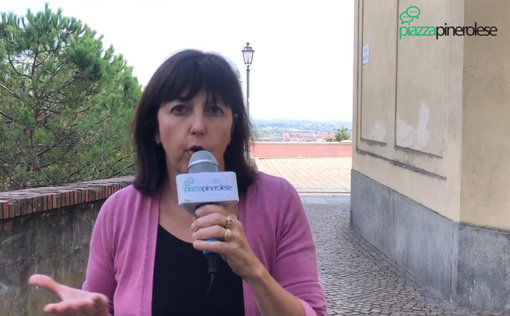 La segretaria del Pd di Pinerolo Silvia Lorenzino