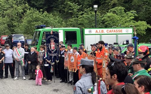 Viù, la sede AIB dedicata ad Andrea Forneris Viù, la sede AIB dedicata ad Andrea Forneris