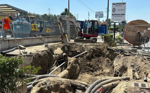 Moncalieri, via ai lavori di potenziamento della rete elettrica