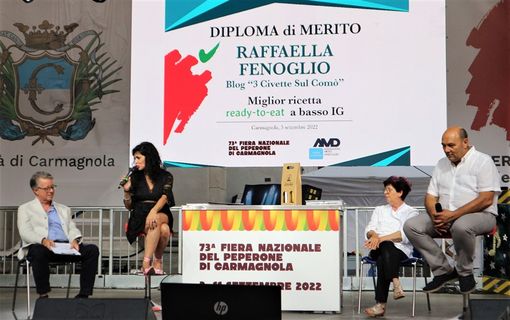 Fiera del Peperone di Carmagnola: premiate le migliori ricette a basso indice glicemico