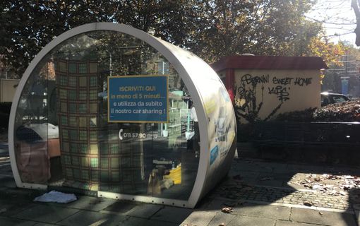 clochard piazza bernini