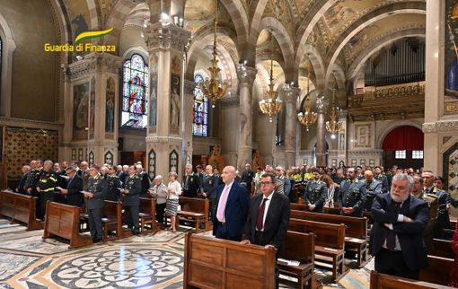 Le Fiamme Gialle celebrano la ricorrenza di San Matteo, patrono della Guardia di Finanza