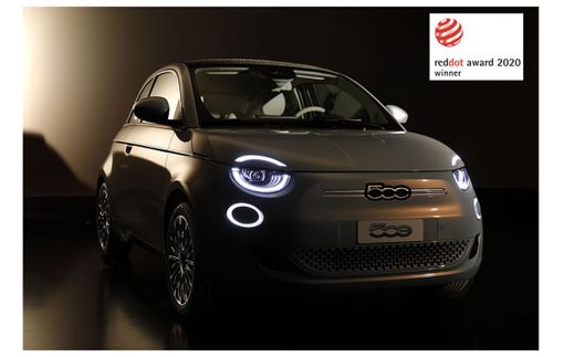 Fiat Nuova 500 vince il “Red Dot Award 2020”