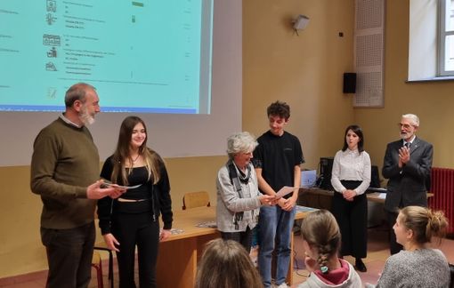 La consegna dei report a Porporato e Curie