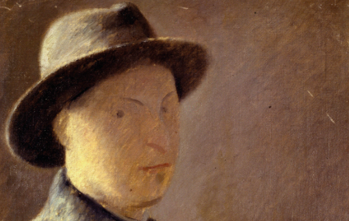 In foto un ritratto di Carlo Levi In foto un ritratto di Carlo Levi