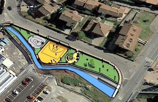 il progetto di riqualificazione dell'area abbandonata di Vaie