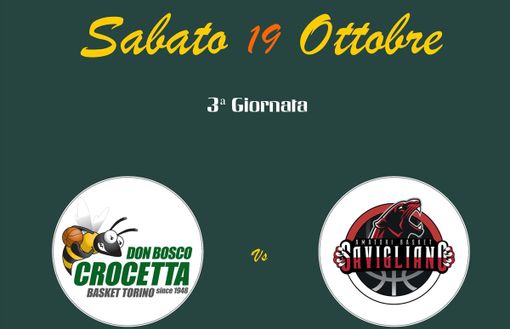 Crocetta-Amatori Basket Savigliano in diretta video in streaming