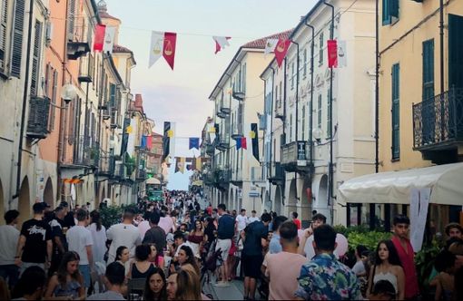 negozi del centro di Fossano