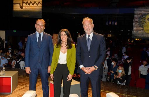 Da sx Lo Russo, Sganga e Damilano