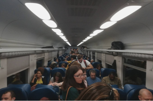 La situazione sui treni della Torino - Chivasso - Ivrea - Aosta