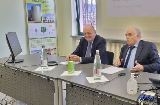 Da sinistra Pichetto Fratin e Carcioffo Da sinistra Pichetto Fratin e Carcioffo