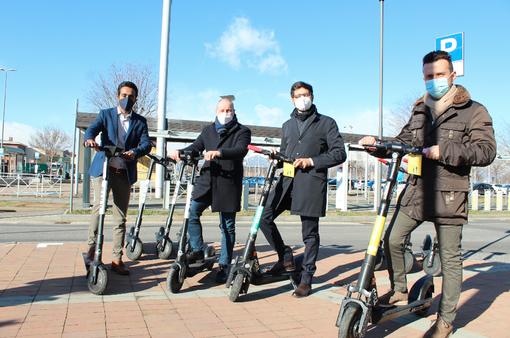 Collegno sempre più green: in città parte lo sharing dei monopattini