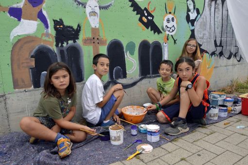 I bimbi al lavoro (Foto di Cinzia Consolati)